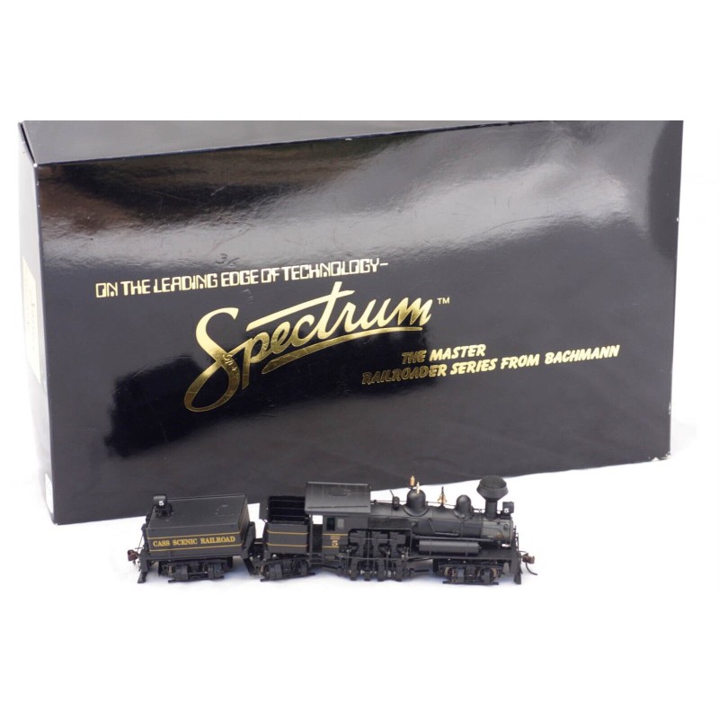 Bachmann Spectrum HO Scale Gauge 80 Ton Three Truck Shay Cass Scenic R