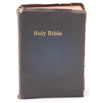Vintage Holy Bible Authorized King James Version Illustrated Self Pronouncing Ed