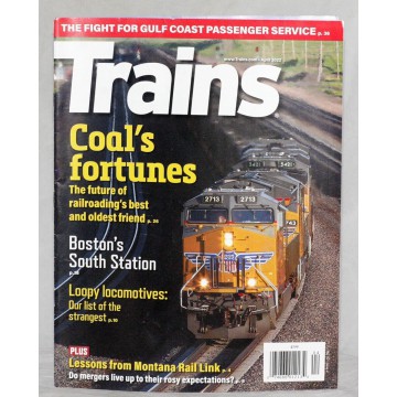 Trains Magazine April 2022...