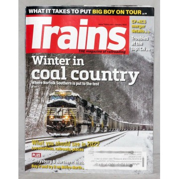 Trains Magazine January...
