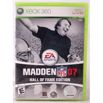 Madden NFL 07 Hall Of Fame...