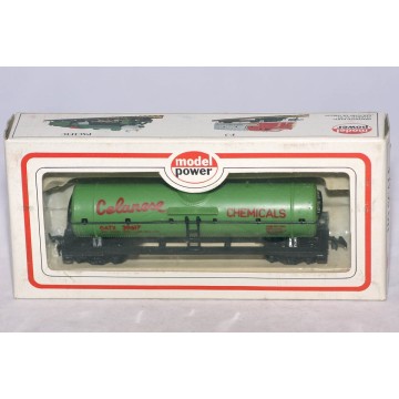 Photo 2 of Model Power HO Scale 40' Chemical Tank Car Celanese Corporation -8035