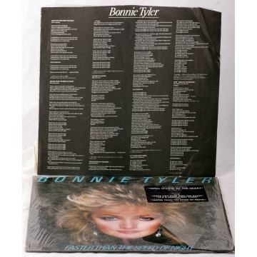 Photo 3 of Bonnie Tyler - Faster Than The Seed Of Night Vintage Vinyl 33RPM LP Record