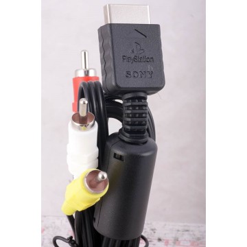 Photo 3 of Audio Video RCA Cable 6 Feet AV Composite Cord for Sony PS1 PS2 PS3 PS3 Slim