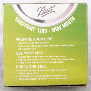 Photo 3 of Ball 12pk Wide Mouth Suretight Lids BPA Free