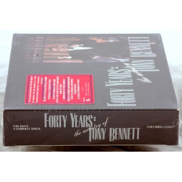 Photo 3 of Forty Years: The Artistry Of Tony Bennett (Deluxe 4 CD Collection with Booklet)