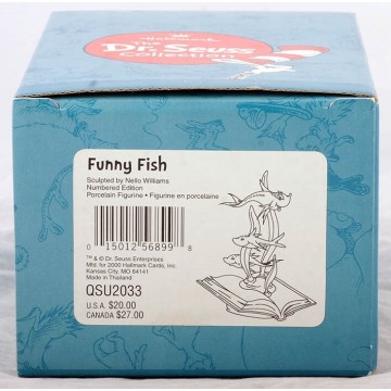 Photo 4 of Hallmark The Dr. Seuss Collection Funny Fish figurine LMTD Box Papers Rare