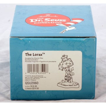 Photo 6 of Hallmark The Dr. Seuss Collection The Lorax figurine LMTD Box Papers Rare