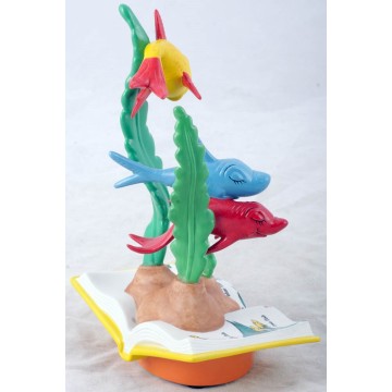 Photo 7 of Hallmark The Dr. Seuss Collection Funny Fish figurine LMTD Box Papers Rare