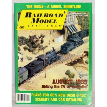 Photo 1 of Railroad Model Craftsman Magazine August 1989