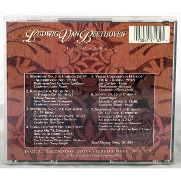 Photo 2 of Beethoven - The Masterpiece Collection Volume 2 (Music CD, 1997)