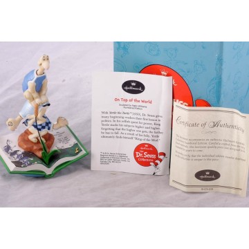 Photo 2 of Hallmark The Dr. Seuss Collection On Top of the World figurine LMTD Box Papers