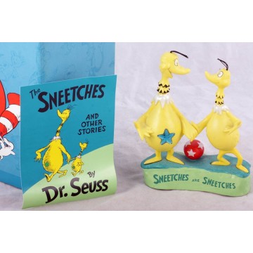 Photo 2 of Hallmark The Dr. Seuss Collection The Sneetches figurine LMTD Box Papers