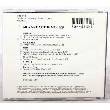 Photo 2 of Mozart At The Movies - Columbia Symphony Orchestra, The Cleveland Orchestra (CD)