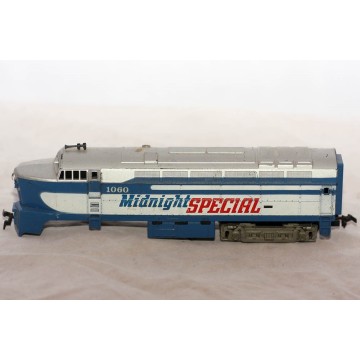 Mantua/Tyco HO Scale Midnight Special Baldwin RF-16 locomotive for parts -1060