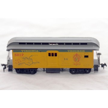 Roundhouse HO Scale Virginia & Truckee Overton Baggage Car -16 assembled