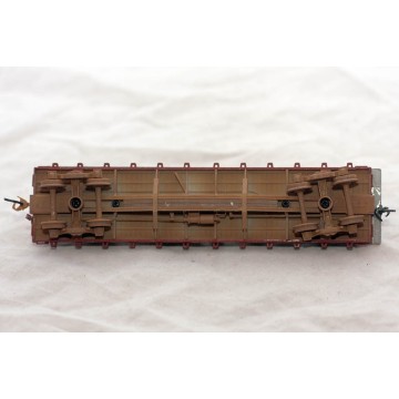 Photo 3 of Bachmann HO Scale Weathered Scrap Iron Flat Car -MP 5049