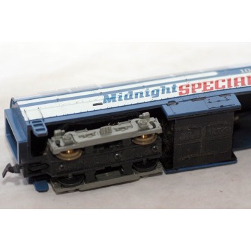 Mantua/Tyco HO Scale Midnight Special Baldwin RF-16 locomotive for parts -1060