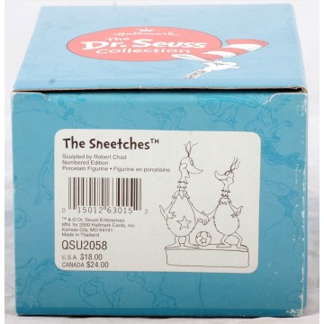 Photo 6 of Hallmark The Dr. Seuss Collection The Sneetches figurine LMTD Box Papers