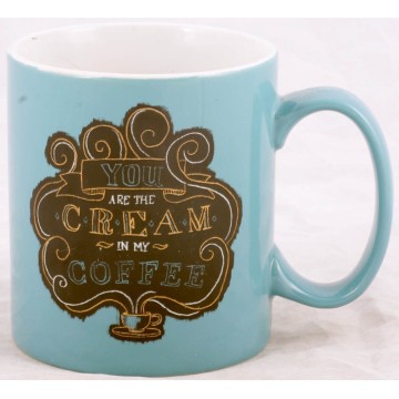 Photo 1 of "You Are The Cream In My Coffee" Mug Vintage Design expressing affection Cup