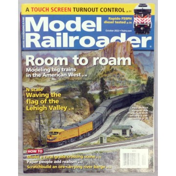 Model Railroader Magazine October 2022 Great condition