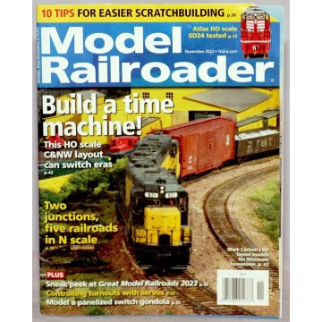 Model Railroader Magazine November 2022 Great condition