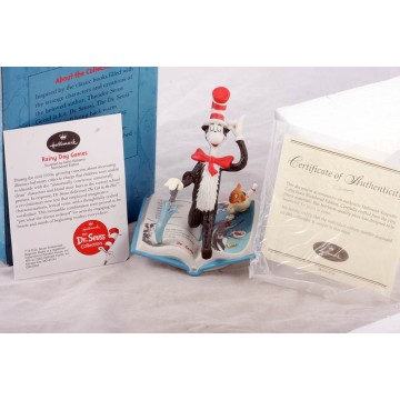 Photo 3 of Hallmark The Dr. Seuss Collection Rainy Day Games figurine LMTD Box Papers Rare