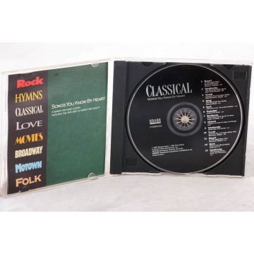 Classical Songs You Know By Heart CD includes Bach Mozart Beethoven & many more!
