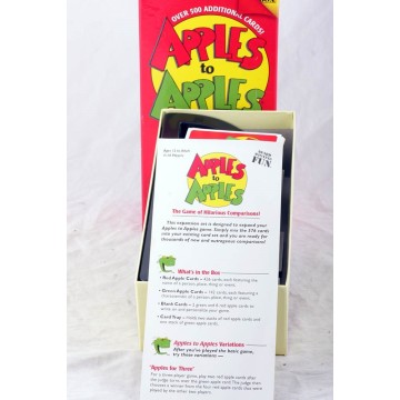 Apples to Apples Party Box Expansion One - Over 500 Additional Cards