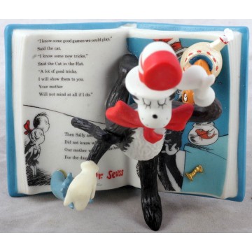 Photo 6 of Hallmark The Dr. Seuss Collection Rainy Day Games figurine LMTD Box Papers Rare