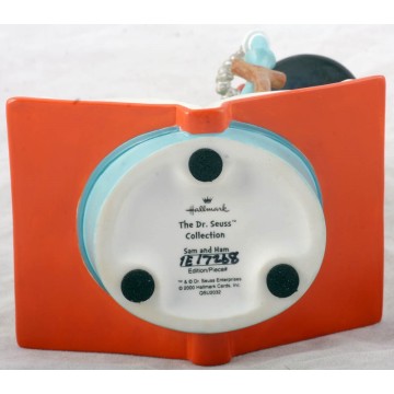 Photo 6 of Hallmark The Dr. Seuss Collection Sam and Ham figurine LMTD Box Papers Rare