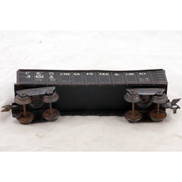 Vintage MAR/ MARX Trains O scale/gauge Freight Car Lot BOX CAR/HOPPER/CABOOSE