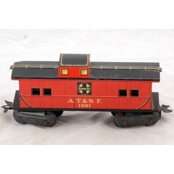 Vintage MAR/ MARX Trains O scale/gauge Freight Car Lot BOX CAR/HOPPER/CABOOSE