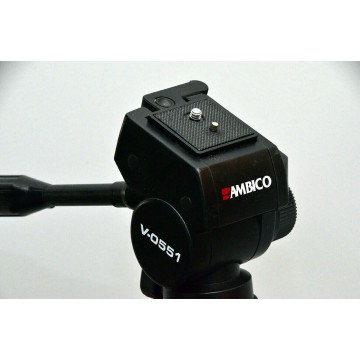Photo 4 of Ambico V0551 V0552 V0553 V0554 Fluid Head Tripod camera plate