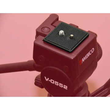 Photo 3 of Ambico V0552 Tripod Quick Release Plate for Fluid Type Head