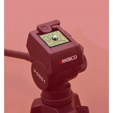 Photo 3 of Metal Ambico V0551 V0552 V0553 V0554 tripod camera plate