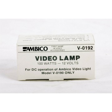 AMBICO V-0192 Video Lamp...