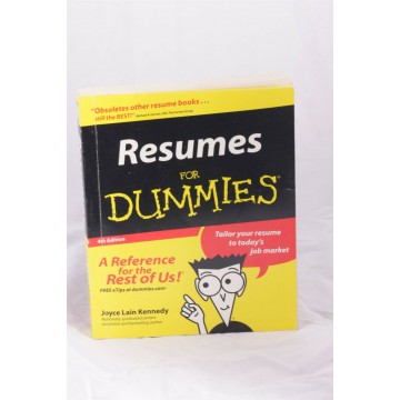 Resumes for Dummies book...