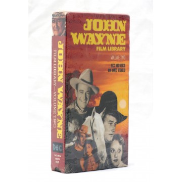 John Wayne Film Library VHS...