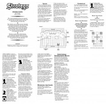 Stratego Board Game Rules /...