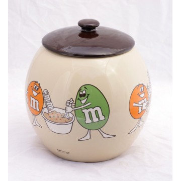 M&M candies Cookie Jar with...