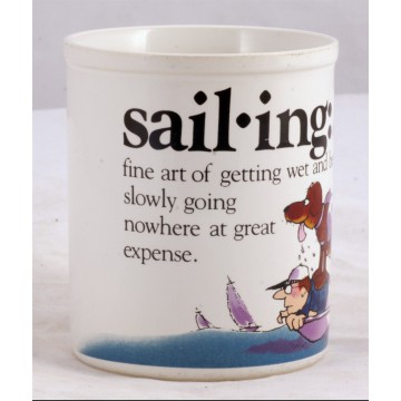 humorous Sailing Coffee Mug...