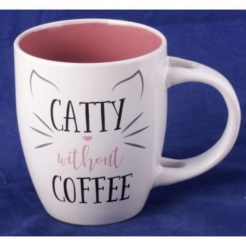 "CATTY without COFFEE"...