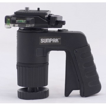 Sunpak Pistol Action Grip Head 620-CPG and quick release plate for any tripod