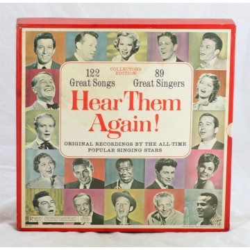Hear Them Again! Readers Digest Collectors Edition 10 Vinyl LP 33RPM Record set